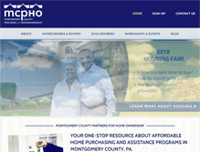 Tablet Screenshot of mcpho.org